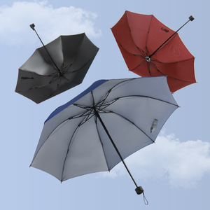 Hoge Kwaliteit Winddicht Groothandel Goedkope Promotionele Mini Kleine Zon Proof Bescherming Anti Uv Handleiding 3 Vouwen Bruiloft Paraplu - Product Image 5