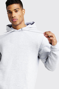 2023 OEM High Quality Pullover Custom Men's Plain <b>Hoodies</b> Wholesale Price Long Sleeve Customized Fleece Winter Sports Man Hoodie - Product Image 6