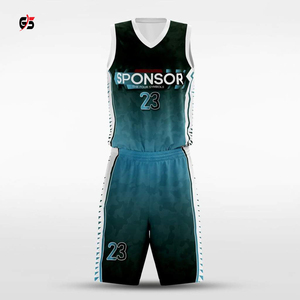 Tissu Jersey 100% Polyester, personnalisé, clubwear, Design imprimé, ensemble unisexe court, produit OEM de haute qualité - Product Image 6