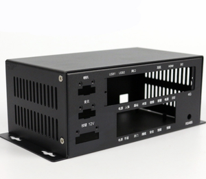 Tùy chỉnh tấm bộ phận kim loại nhôm sơn tĩnh điện trường hợp máy tính vỏ chế tạo - Product Image 6