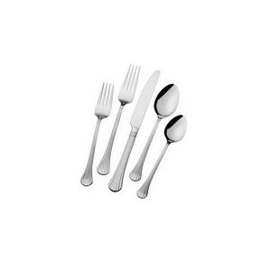 Ensemble de couteau, cuillère, fourchette et spatule au style unique, finition nickel, pour fournitures de restaurant, décoration de table, usage en restauration - Product Image 3
