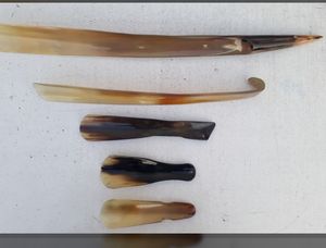 ฮอร์นรองเท้างานแฮนด์เมดธรรมชาติโบราณฮอร์นสินค้าขายดีสำหรับแต่งตัวและทำตลาดสูง - Product Image 5