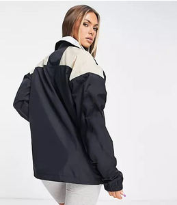 Dernier coupe-vent imperméable réfléchissant haute visibilité unisexe Bomber Jacket Patchwork réversible écologique personnalisé - Product Image 2