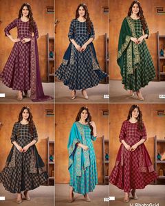 R & D-tela de rayón con Dupatta/bata tipo Kurtis - Product Image 6