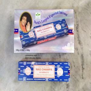 Satya Nag Champa Masala Bâtons d'encens roulés à la main Paquet de 100 grammes Fournisseur en gros de l'Inde Bâtons d'encens Satya Nagchampa - Product Image 2