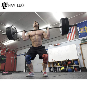 2025 chaud en gros écraser vos objectifs Gym genou manches 7mm néoprène Compression respirant robuste Logo personnalisé pour le sport - Product Image 5