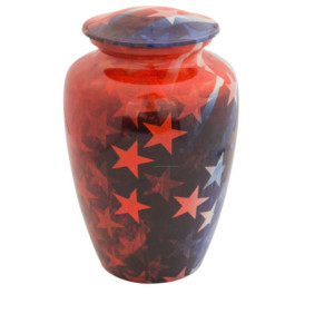 High Quality Metal Handicrafts Funeral Urns for Cremation Ashes Urns With Pewter Finished Ring - Product Image 5