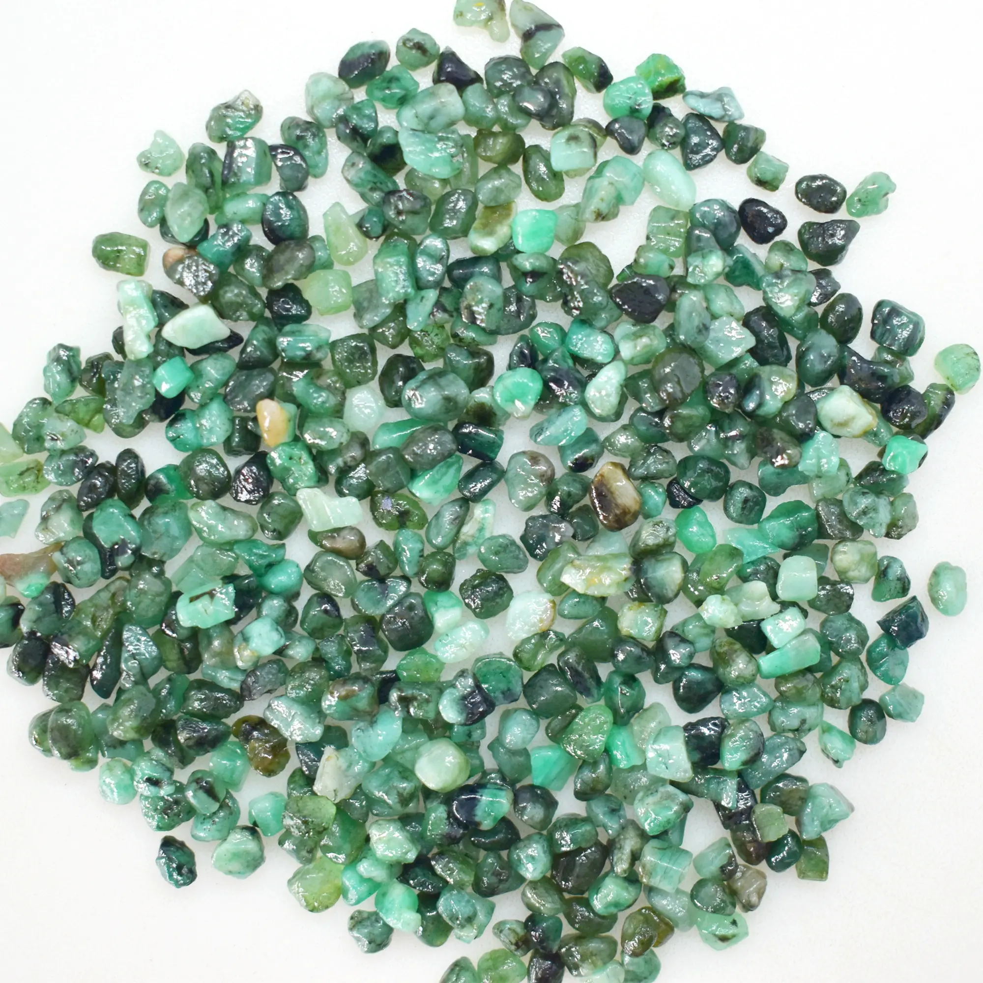 Emerald Ruwe Stenen Voor Koop, Unshaped Green Emerald Ruwe Edelsteen, Ruwe Stenen Voor Healing
