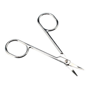 Ciseaux à cils en acier inoxydable doré de qualité supérieure, ciseaux à sourcils, étiquettes privées, outils de maquillage - Product Image 6