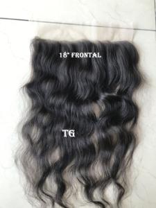 Venta al por mayor 13x4 HD para encaje Frontal Peruano Virgen Remy Hair Bundle Natural Wave Extensión de cabello frontal - Product Image 5