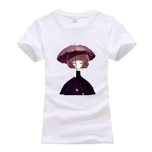 Camiseta de algodón de alta calidad para mujer 2024, camiseta de mezclilla de longitud corta con estampado de letras, logotipo de diseño deportivo a la moda, bordado de talla grande - Product Image 6