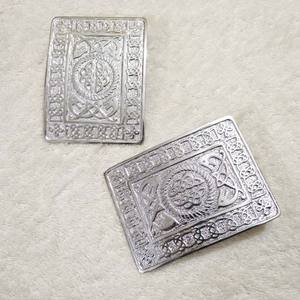 Tiger Touch Highland Serpent Antiqued Brass Kilt Hebilla de cinturón Accesorio elegante 2017 - Product Image 1