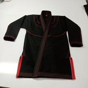 OEM Brazilian Jiu Jitsu Gi Pearl Wave 100% Algodón Transpirable BJJ Kimonos Stretch Gi Exportadores en Pakistán - Product Image 3