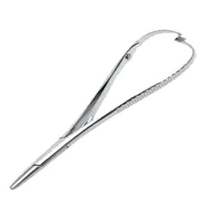 Profesional en stock Acero inoxidable de alta calidad Tamaños personalizados Pulido Kalt-Arruga Porta agujas de sutura Fórceps 14 Cm. - Product Image 2