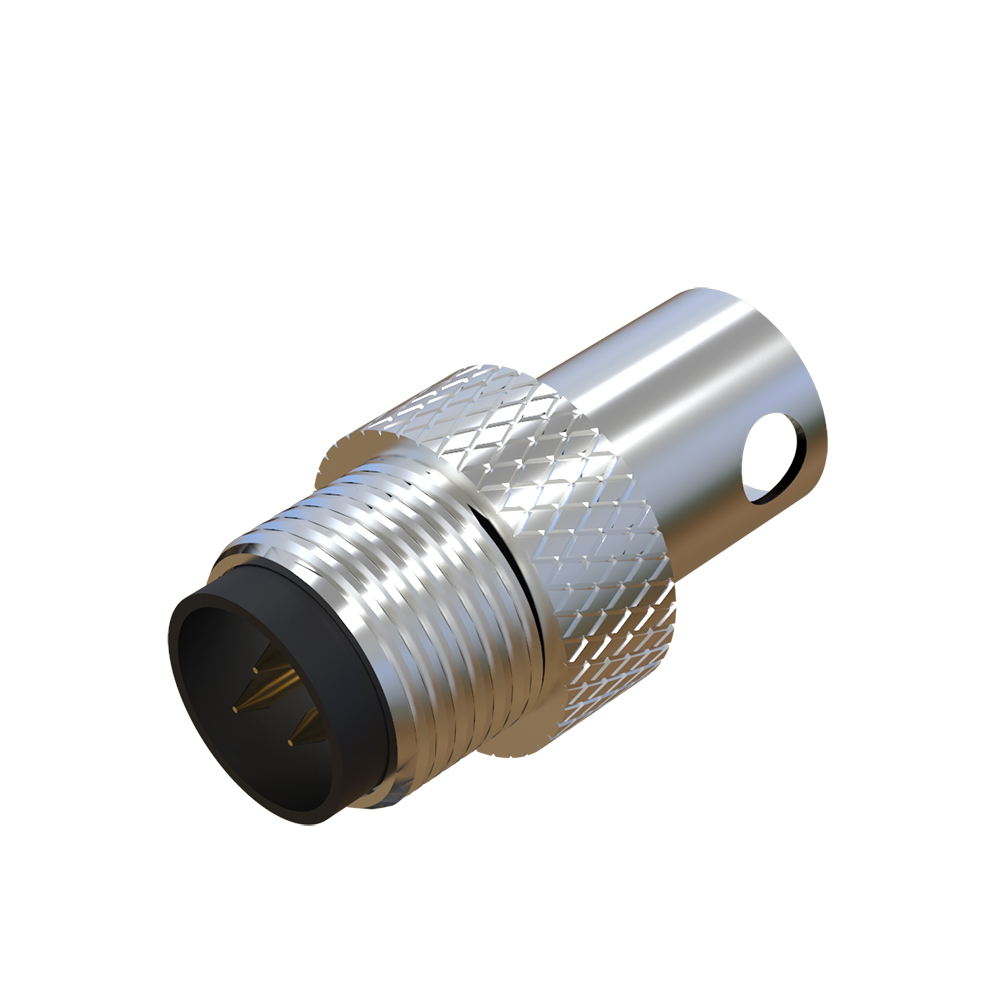 M8 Circular Connector Short Shielded Type M8 5 Pins