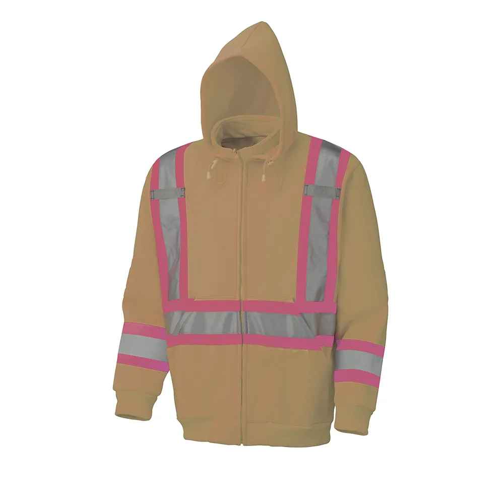 Traffic polices/Construction Hi Viz Hoodies safety garment reflective hoodie for sale
