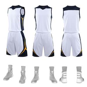 Uniforme de baloncesto de equipo para niños, uniforme Reversible de secado rápido - Product Image 4