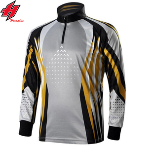 Ropa de pesca con protección Uv para hombre, camisetas de secado rápido, polo de manga larga - Product Image 3