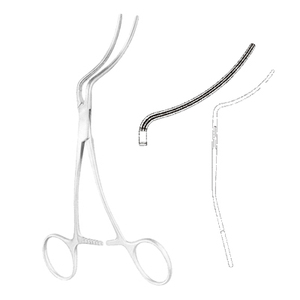 คีมจับหลอดเลือดหัวใจและหลอดเลือดดำ Atrauma ทำจากสแตนเลสสตีล  เป็นเครื่องมือผ่าตัดที่มีความทนทาน รุ่น CS-ACF-2095 รับประกัน 1 ปี - Product Image 5