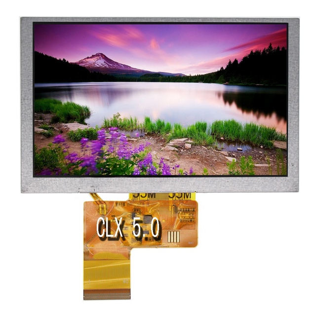 5 Inch TFT 40pin IPS 800x480 Lcd Display Screen Module