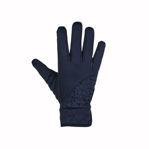 Vente en gros de gants équestres tendance en cuir véritable équipement d'équitation durabilité style confort - Product Image 4