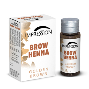 Cejas de Henna tinte de impresión, color marrón dorado, 10 gramos, marca propia aprobada por la UE, Etiqueta Privada - Product Image 1