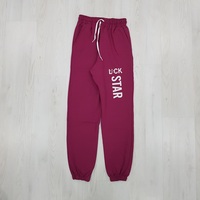 Pijamas de Punto 100% Algodón con Cuello Redondo y Estampado de Letras para Mujer, para Invierno, Otoño, Primavera, Verano, Ropa de Casa, Servicio OEM Aldera