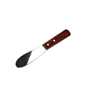 Kitchen High Quality Stainless Steel Butter Spreader <b>Knife</b> with Wood Handle for Customized Size Handmade Polished - Product Image 1