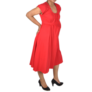 Bellamente diseñado Floral sin mangas vestido de maternidad estirable suave cómodo tela diferente Color 1 Bikinis ropa de playa - Product Image 5