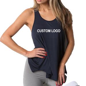 Camiseta sin mangas para mujer, ropa deportiva para mujer, para entrenamiento, correr, gimnasio, diseño personalizado, venta al por mayor, precio barato, 2019 - Product Image 2