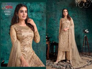 Traje de césped de estilo paquistaní para mujer, nuevo diseño, con bordado pesado, alta calidad - Product Image 2