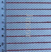 Tissu en fibre de verre coloré Jinsor pour planche de surf, tissage sergé, épaisseur 0,25 mm, enduit EPDM, sans alcali, 160 g/m²