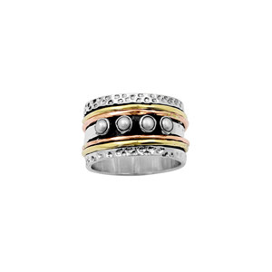 Anneaux en argent Sterling 925, bijoux de haute qualité avec Spinner, fait à la main, vente en gros, prix d'usine - Product Image 1