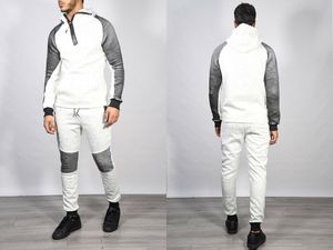 Chándal de poliéster para hombre, prenda inferior ajustada con cremallera y Panel de Rib, hecha en paquistaní - Product Image 5