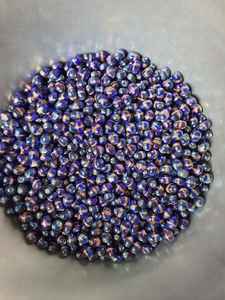 Dernières perles de verre marron exquises faites à la main en cristal de forme unique soufflé à la main avec un design unique - Product Image 2