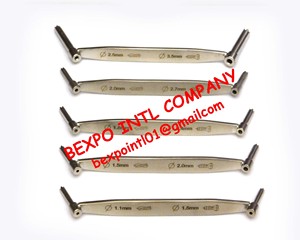 Quantité minimale de commande bas, bonne affaire, ensemble de manchons de perceuse orthopédiques, 5 pièces, instrument à double perceuse en acier et métal, acier inoxydable - Product Image 5