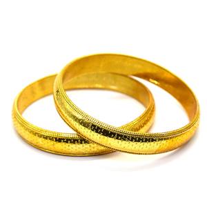 Luxury Gold-Plated Fashion Bracelets for Women's Weddings & Parties Elegant <b>Friendship</b> Bangles for Girls - Product Image 1