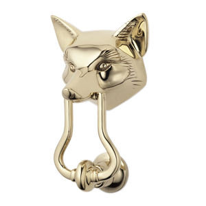 Animal Fox <b>Door</b> Knocker Matt Finished Metal Brass Solid <b>Door</b> Handle Decorative <b>Door</b> Knocker - Product Image 1