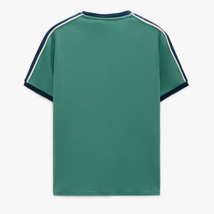 Wholesale High Quality Men's Plain Dyed <b>White</b> <b>Tee</b> Custom Sublimation mens tshirts blanks Oversized T-shirts For Summer - Product Image 5