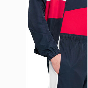 Chándal de manga larga con cremallera para hombre, traje masculino de chándal con estilo, Color azul Nevi - Product Image 4