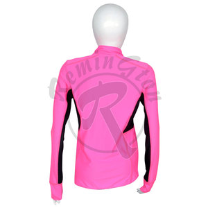 เสื้อฟิตเนสแขนยาวมีซิปสำหรับผู้หญิงแจ็กเก็ตออกกำลังกายแขนยาว - Product Image 3