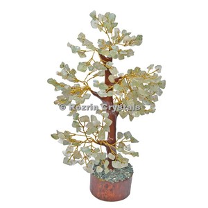 Top Exporter Green Aventurine Trunk Golden wire 300 <b>chips</b> <b>Crystal</b> Tree - Product Image 2