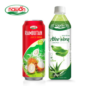 น้ำผลไม้กระป๋องรัมปูตัน นาวอน 500 มล. รสชาติต่างๆ ราคาขายส่ง รับผลิตแบบ OEM ODM - Product Image 1