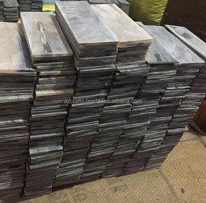 Placas de cuerno de Búfalo en blanco Natural - Product Image 5