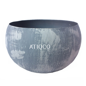 Atiqco Silver Bowl Iron Votive <b>Holder</b> Stylish Modern Metal Handmade Candle Stand <b>Tealight</b> <b>Holder</b> for Home Decoration - Product Image 5