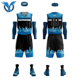 Uniforme de baloncesto para hombre, ropa deportiva de buena calidad con estampado personalizado, último diseño - Product Image 3