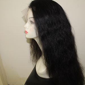 Perruque à ondulations naturelles, ondulations profondes, tissée à la main, 100% cheveux humains, 13x4 13x6, frontal transparent, cheveux indiens bruts - Product Image 6