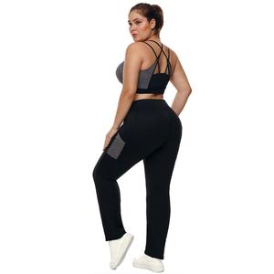 Women Athletic Sports Bra Custom Logo Wholesale Fitness Gym Running Yoga Workout Activewear High Support OEM Sportswear - Product Image 2