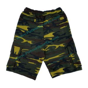 Pantalones cortos de camuflaje personalizados para hombres, pantalones cortos de algodón para caza, estilo Cargo, pantalones cortos de calle con múltiples bolsillos - Product Image 2