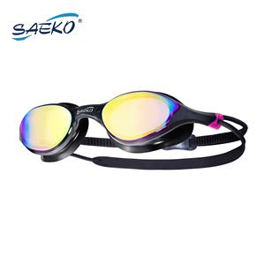 SAEKO ISO 18527-3:2020 Nuevas gafas de natación de triatlón profesional al aire libre Protección UV antivaho Lentes de policarbonato Adulto - Product Image 5